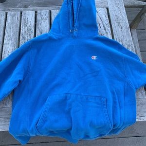 Champion Reverse Weave Hoodie - used, mens size large
